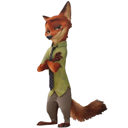 Nick Wilde Back Buddy