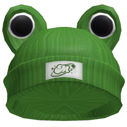 Y2K Frog Beanie