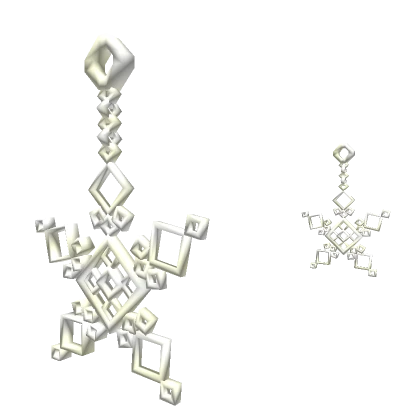 Christmas Snowflake Earrings