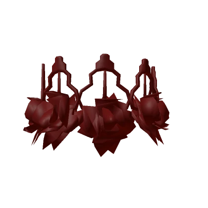 Red Hearts Queen Crown