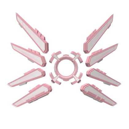 Cyber Wings A1 (Pastel Pink and White)