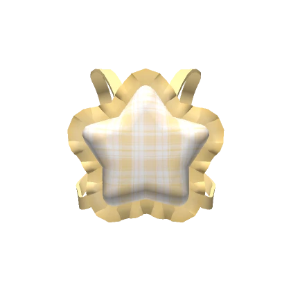 Star Ruffled Pillow Tiny Backpack [Yellow]