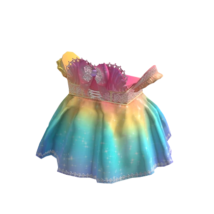 ✨ Heavenly Angel Rainbow Dress
