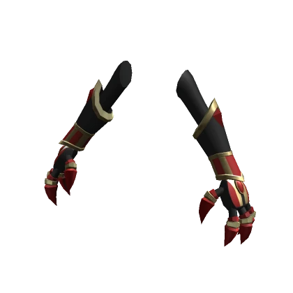 Ancient Egyptian Claws [Black/Red]