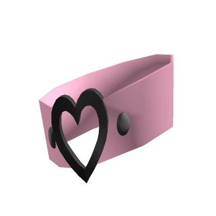 Y2K gothic-heart belt for leg