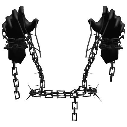 Creepy Puppeteer's Chained Strings Black