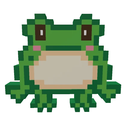 Pixel Frog (Left Shoulder)