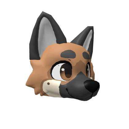 Furry German Shepherd