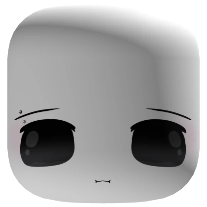 ꒰♡꒱ emo chibi facemask + piercing
