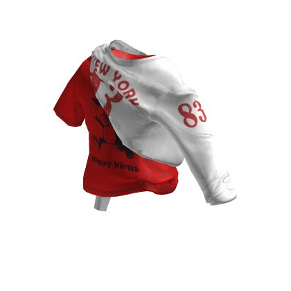 💜 Double Layered T shirt_White