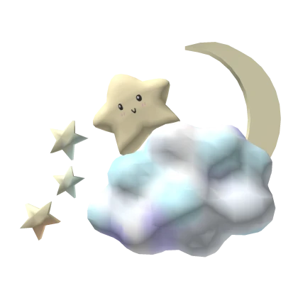 Cute Star Backpack in a Cloud 