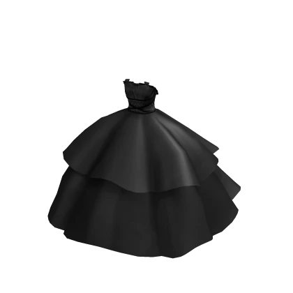 ✨ Cottage Core Black Dress Princess