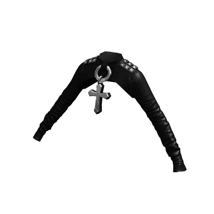 Goth Y2K Shrug Black