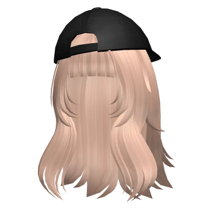Blonde Cap Hair