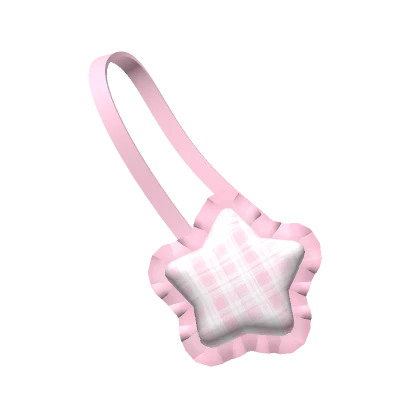 Star Ruffled Pillow Purse [Pink]