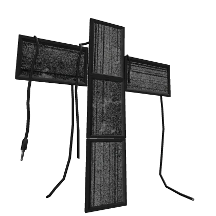 Web Core TV Cross Statue Static