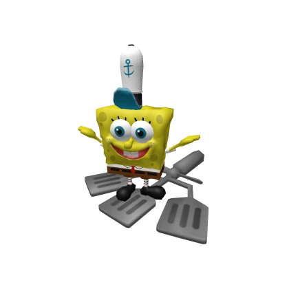 SpongeBob Hydro Dynamic Spatula Shoulder Plushie
