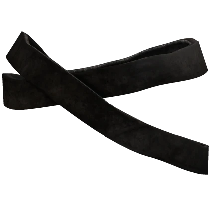 Black Dirty Grunge Face Bandage Wraps