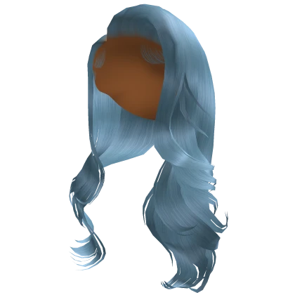 Side Part blowout [Icy Blue]