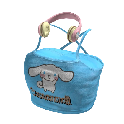 Sanrio: Cinnamoroll Blue Tank Top with Headphones