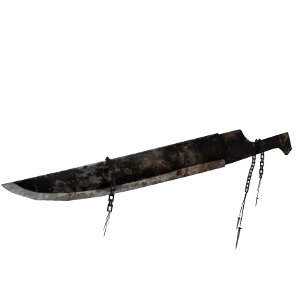 Silent Hill Rusty Great Knife On Waist