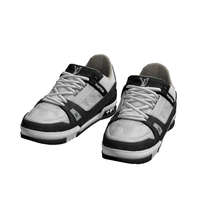 Black LV Skate Sneaker