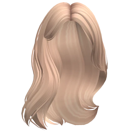 Long Wavy Windy Wispy Messy Hair (Blonde)