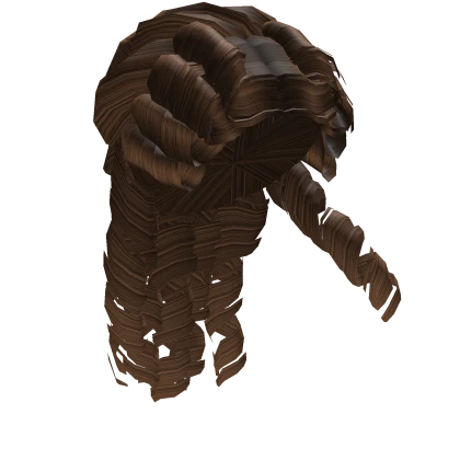 Brown Royal Victorian Curled Hair