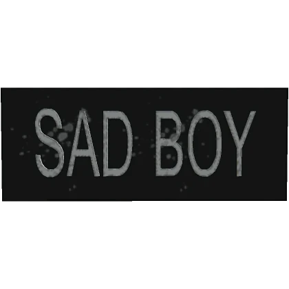 SAD BOY Censor Bar