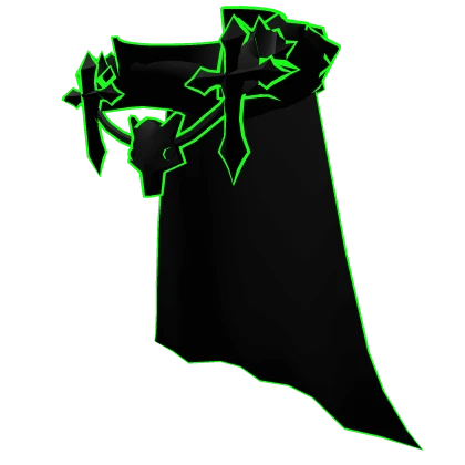 Cartoony Green Void Cape