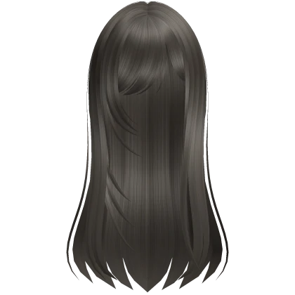 ash brown long wispy gothic horror fatal emo hair