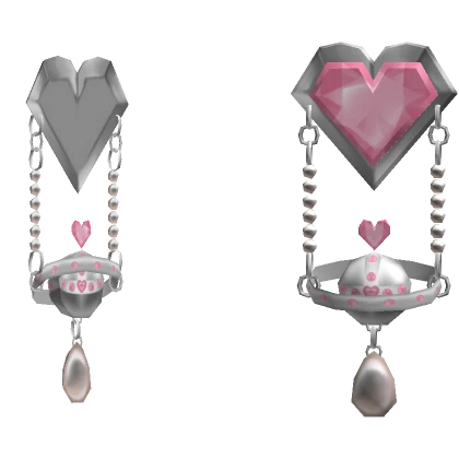 Lovestruck Bejeweled Pink Earrings