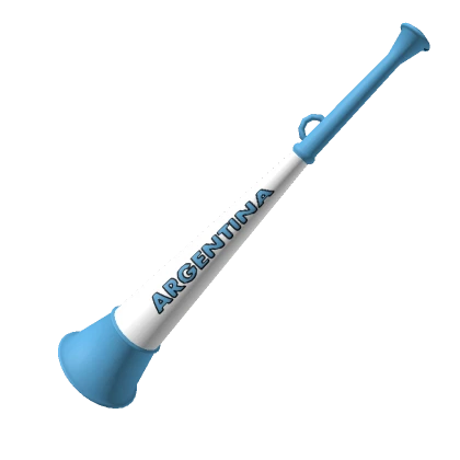 Argentina Fan Vuvuzela