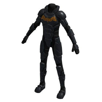 🦾 Armored Batman Suit -> Black