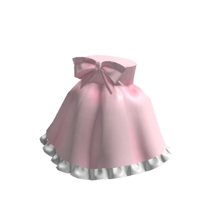 Bow Doll Dress- Pink