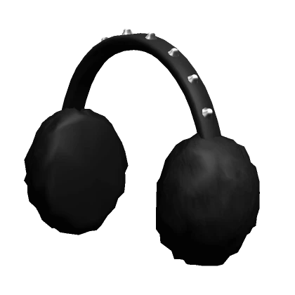 Punk Earmuffs Black