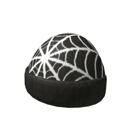 Y2K Spiderweb Beanie