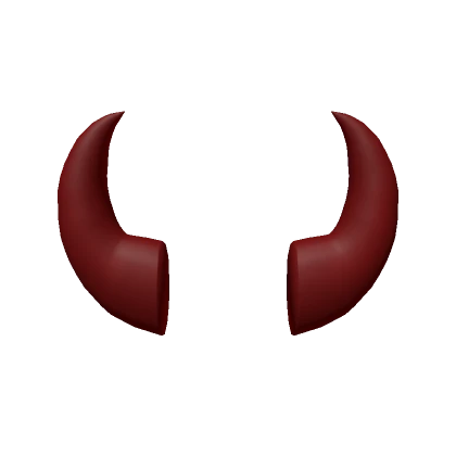 Red Tiny Demon Side Horns