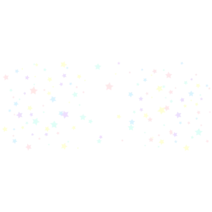 ✨ Pastel Colorful Stars