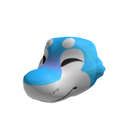 Blue Manokit Fursuit Head