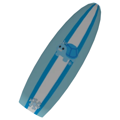 Snow Turtle Surfboard 
