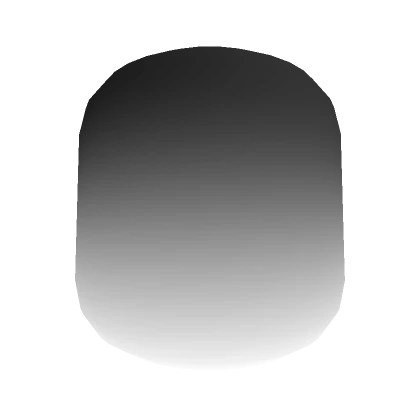 Glowing Gradient Head - White