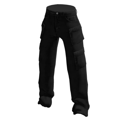 Black Cargo Pants