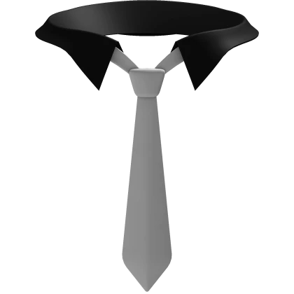 Collar + White Tie