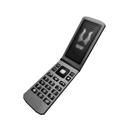 Black Aesthetic Y2K Flip Cellphone