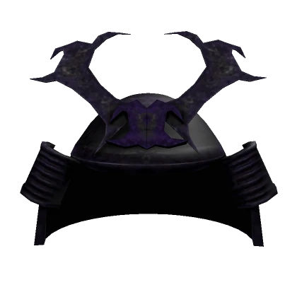 Darmagon Purple Black Samurai Helmet