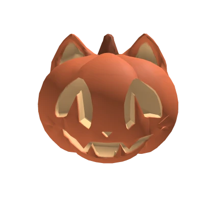 Pumpkin cat
