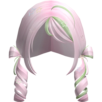 Candy Twist Pigtails