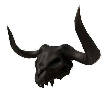 Black Demon Slayer Bone Helmet