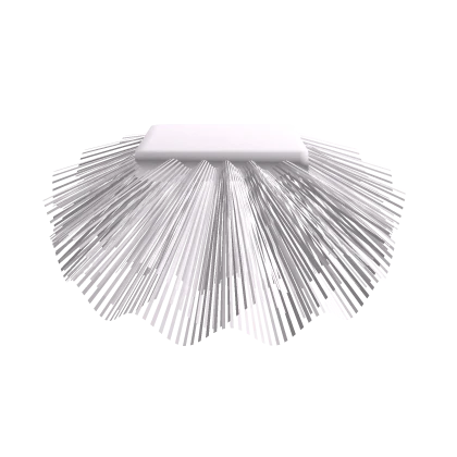 White Ruffled Tutu Skirt